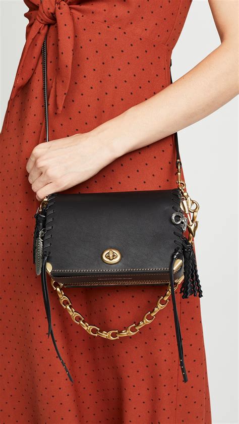 coach crossbody bag chain|authentic coach crossbody handbag.